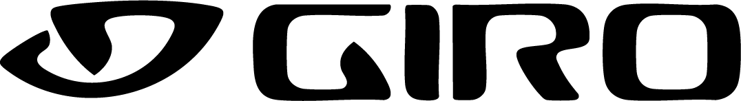 Giro-Logo in fetten schwarzen Buchstaben mit einem stilisierten, vom Ötztal inspirierten abstrakten Symbol auf der linken Seite.